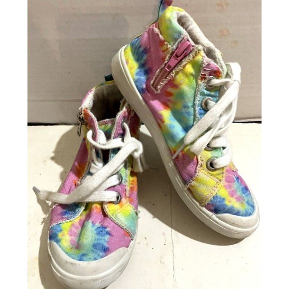 Blowfish Malibu Other - BLOWFISH MALIBU KIDS Size 1 Tie Dyed Mid Top Sneakers shoes